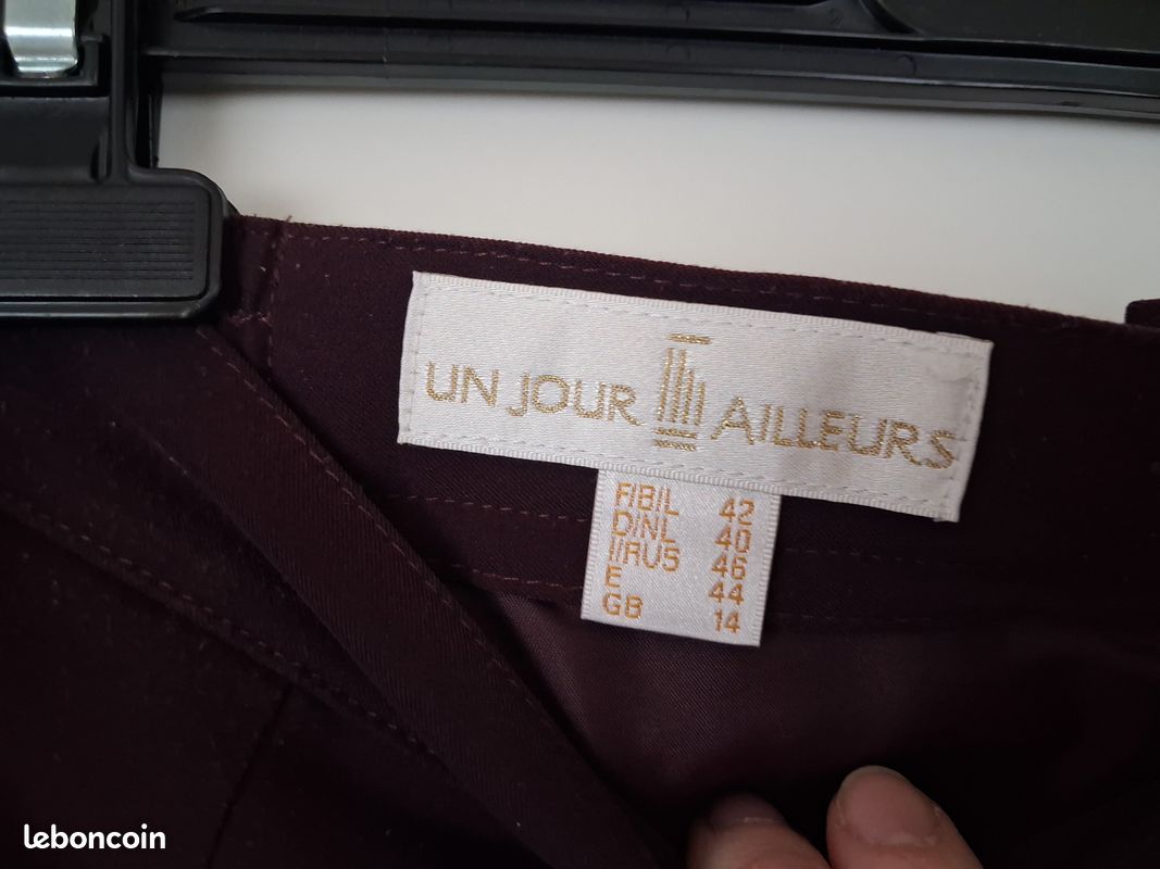 Jolie jupe prune (image 4)