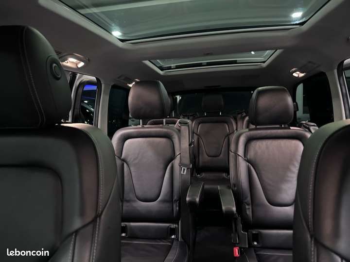 Mercedes classe v ii long 250 d avantgarde 9g-tronic 2 toits ouvrants burgmester equipé pmr amovible si necessaire 990 euros sans apport (image 9)