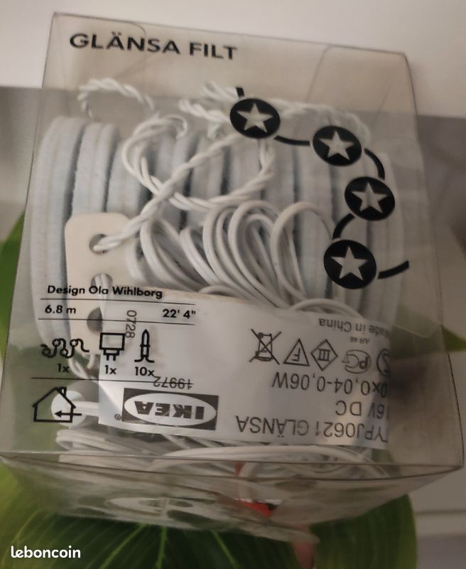 Guirlande lumineuse Étoile Ikea - neuf emballé - jti1 (image 4)