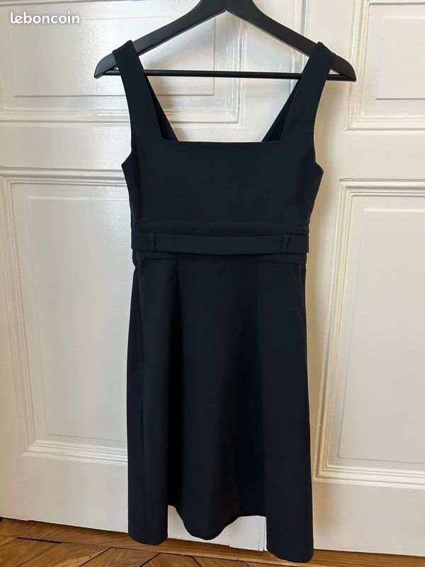 Robe Sans Manches Tara Jarmon Taille 36 - Couleur Beige Violet, été, Très Bon état