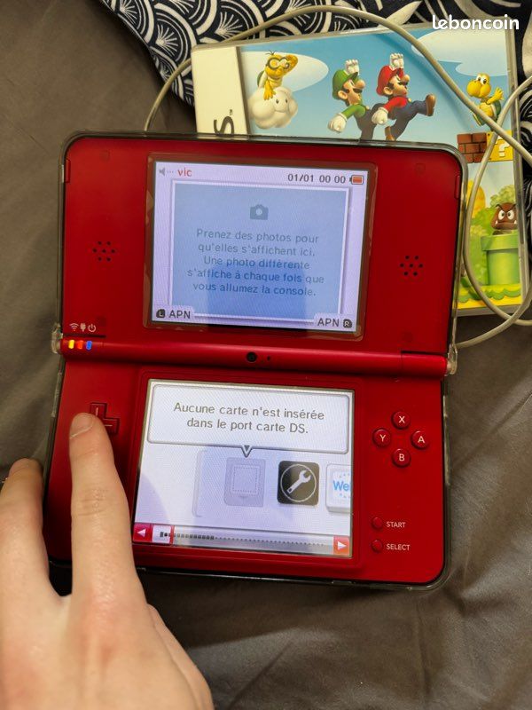 Nitendo ds i XL édition collector 25 eme anniversaire mario (image 1)