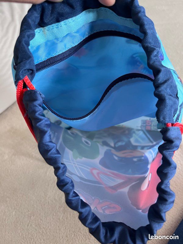 Sac à dos piscine pjmasks maternelle (image 6)