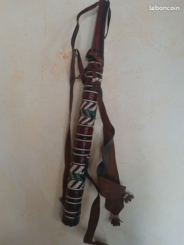 Carquois et flèches africains vintage, décoration d'intérieur