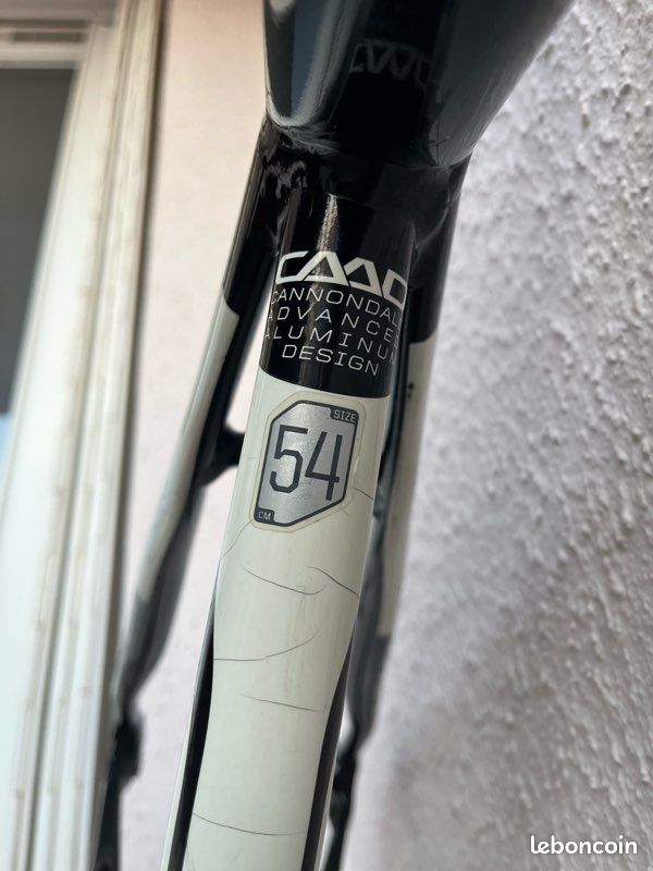 Cadre Cannondale Synapse CAAD – Aluminium – Taille 54 – Avec tige de selle (image 5)