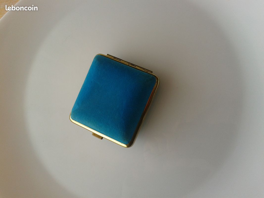 Réveil De Voyage Vintage Europa 7 Bijoux - Fabrication Allemande, Vert écume (années 50)