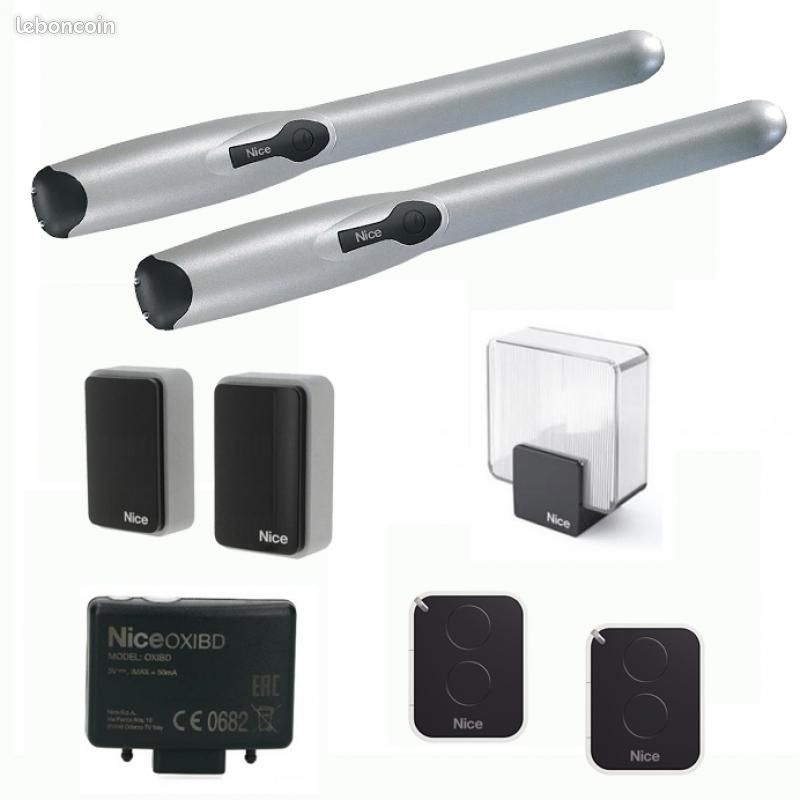 Motorisation portail battants NICE (image 1)