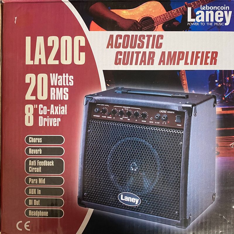Ampli LANEY LA20C (Guitare Electro Acoustique) (image 3)