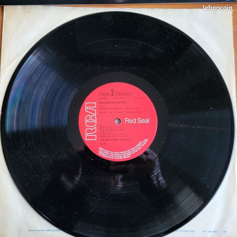 Julian Bream ( Britten-Henze-Martin-Brindel-Villa Lobos) (image 4)