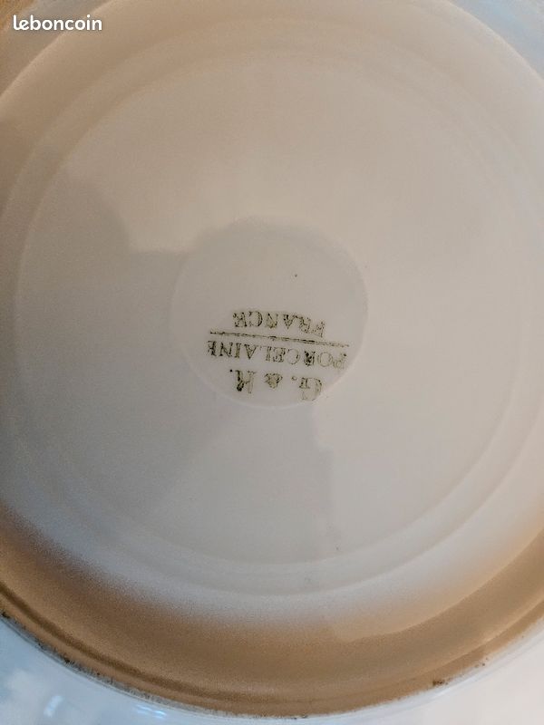 Assiette porcelaine (image 2)