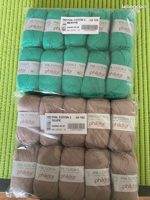 Lot De 10 Pelotes De Laine Poilue Ultra Douce - Couleur Taupe - Idéal Pour Tricot Et Crochet