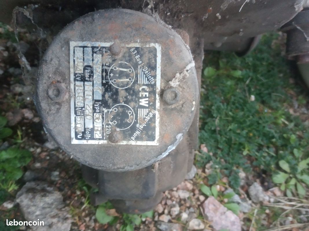 Moteur ventilateur de forge (image 2)