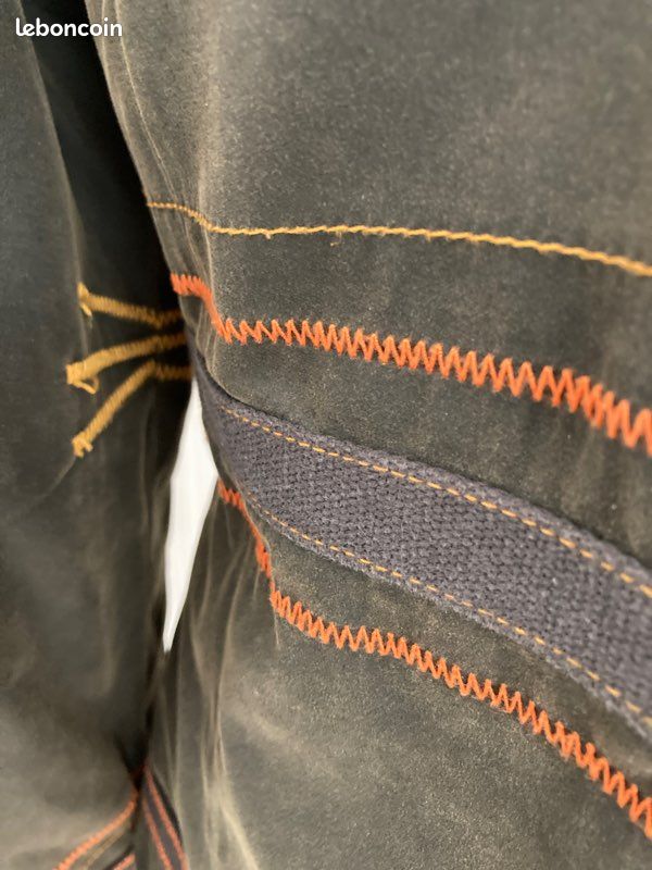 Veste chaude imperméable kaki T 38/40 matelassée « …Cie » (image 4)