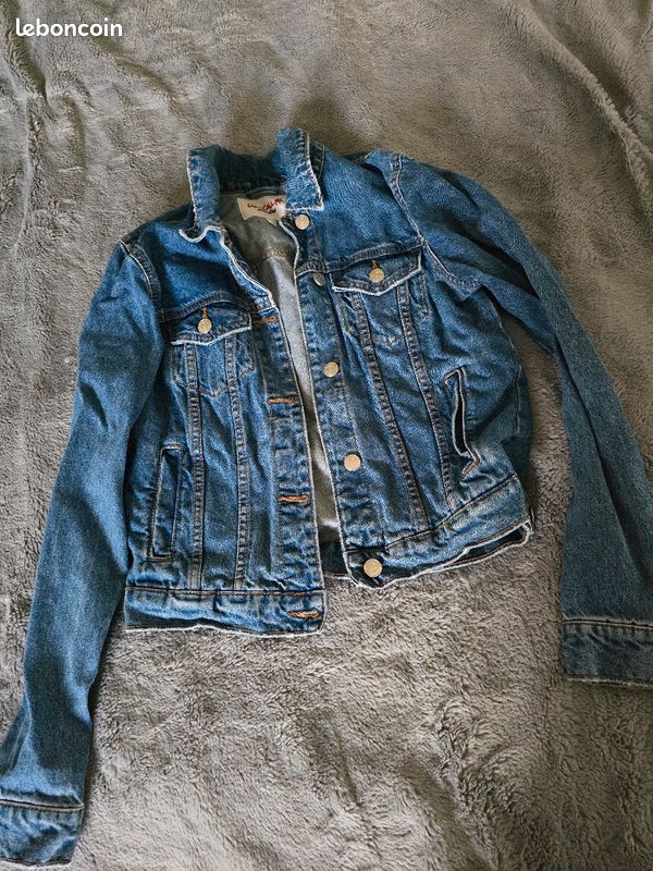 Veste en jeans y2k taille du 32 oversize au 36 (image 3)