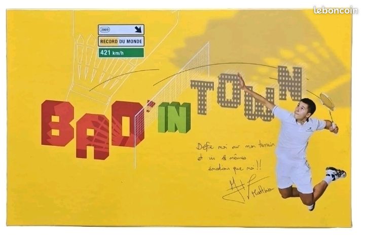 Jeu Société Bad In Town Badminton Badminton Town (image 1)