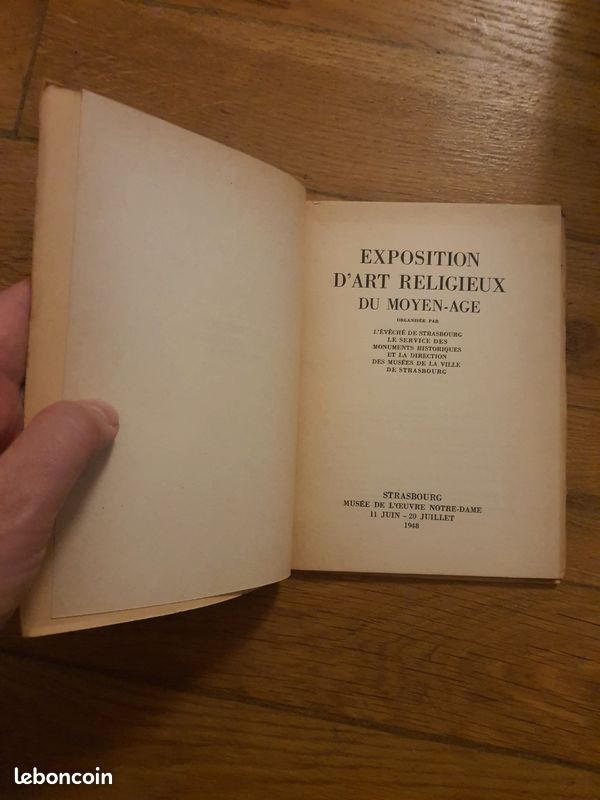 Livret EXPOSITION D'ART RELIGIEUX DU MOYEN AGE 1948 (image 6)