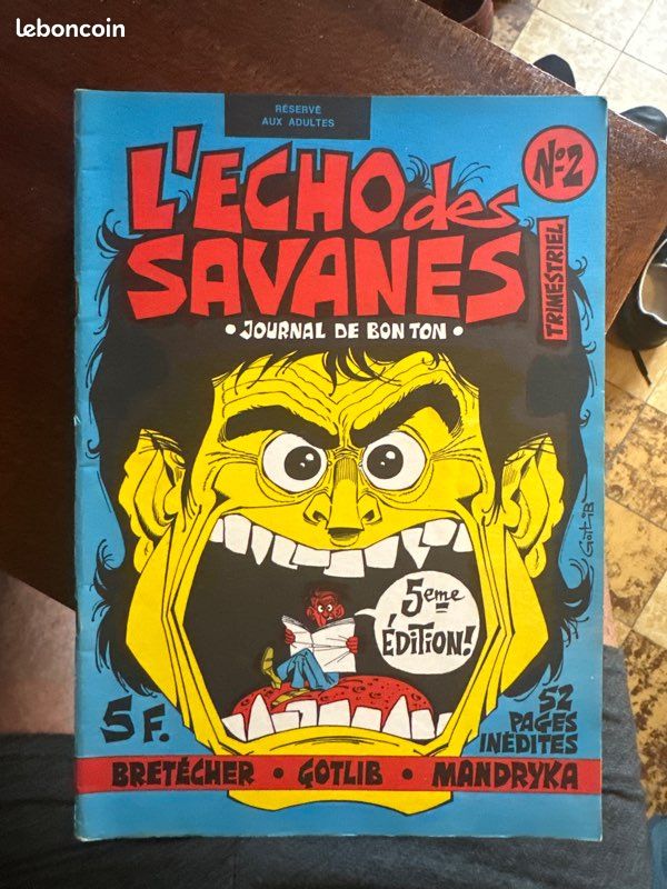 L'écho des savanes n2 de 1973 (image 1)