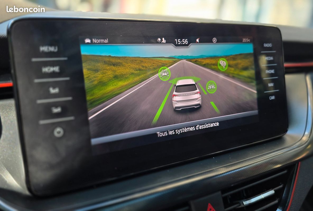 SKODA KAMIQ 1.0 TSI 110cv Monte-Carlo - DSG BVA - Apple Carplay & Android Auto - Coffre et barres de toit inclus (image 12)