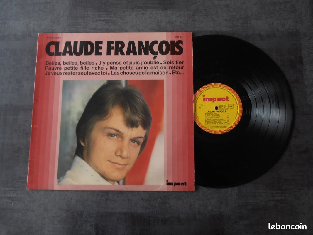 Vinyle 33 tours Claude François (image 1)