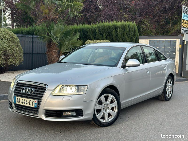 AUDI A6 C6 2.0 TDi 170ch Luxe Multitronic7 Boite Auto - GPS - Cuir - Xenon - Suivie Complet - 1er Main (image 4)