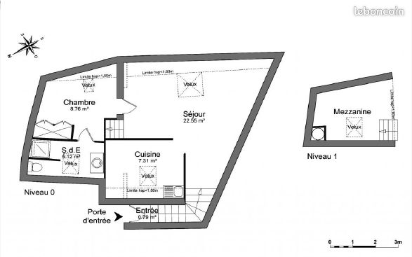 Appartement 2 pièces 41 m² · à Orsay · 41 m² · 880 €/mois