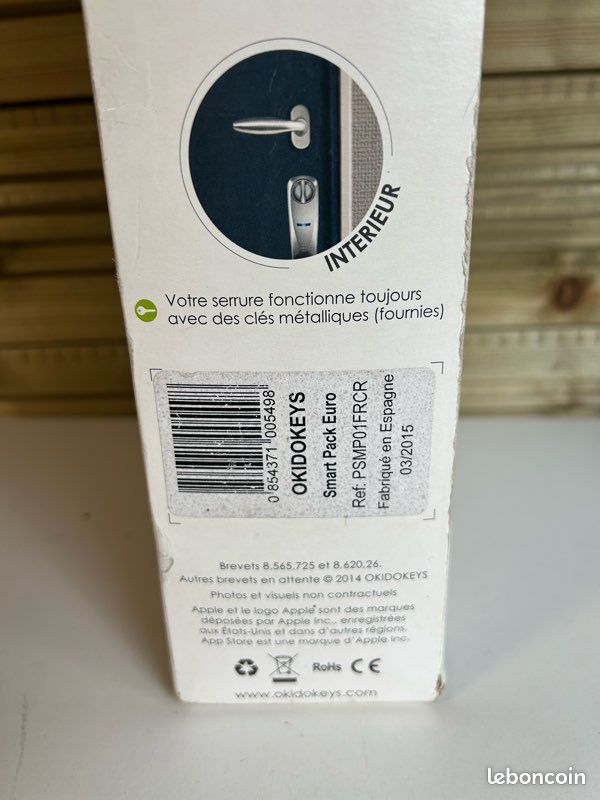 Psmp01frcr okidokeys smart lock serrure connecté (image 6)