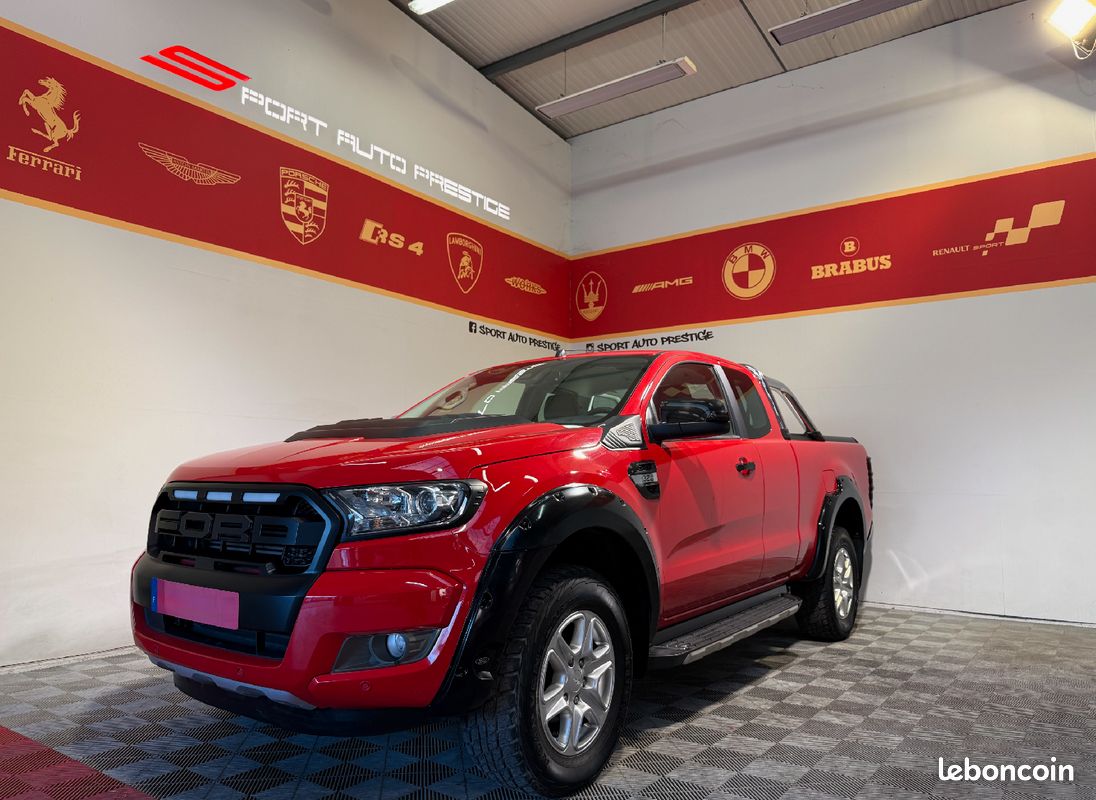 Ford ranger 3.2 tdci 200cv super cabine 𝗠𝗘𝗚𝗔 𝗥𝗔𝗣𝗧𝗢𝗥 ( visio et livraison possible ) (image 1)