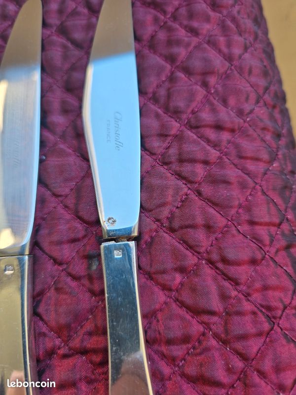 Ménagère 10 couverts 42 pièces Christofle Orly par Sabatini état proche du neuf (image 14)