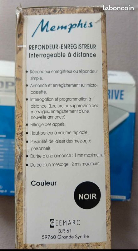 Troc Echange Repondeur-enregistreur a micro-cassette sur