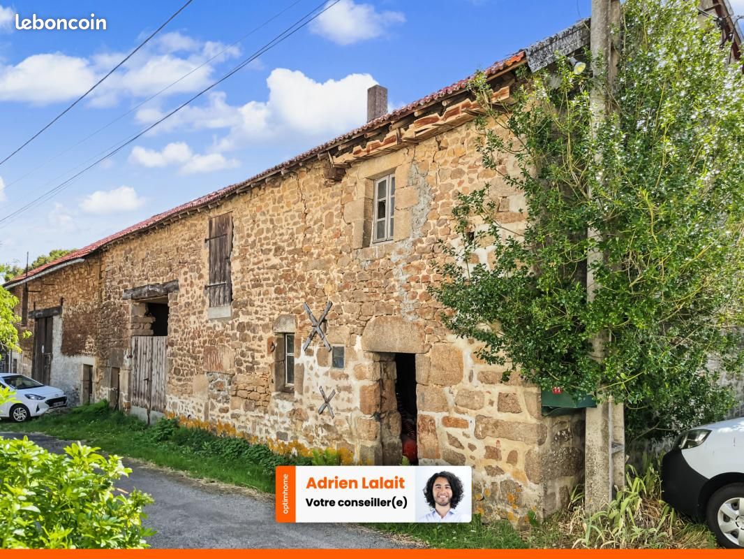 Maison 1 pièce 180 m² · à Bersac-sur-Rivalier · 180 m² · 33 500 €