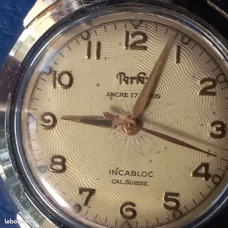 Montre Fanex Vintage Incassable - Occasion, Unisexe, Trotteuse, Style Rétro, Prête à être Portée