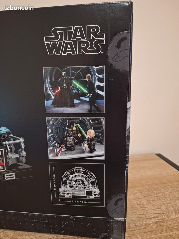 Lego Star wars : Diorama Salle du Trône (Emperor's throne room) (image 3)