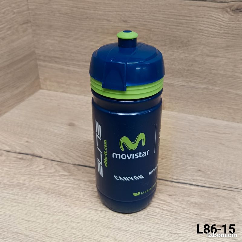 Bidon ELITE 🇮🇹 CANYON MOVISTAR 550ml BOUYGUES TELECOM Gourde