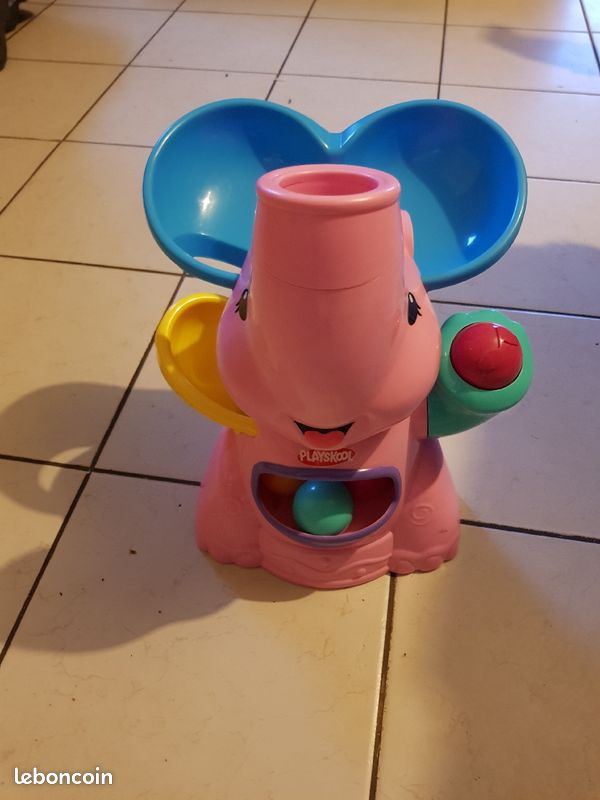 Playskool Jouet De Premier Age - Aero'Balles Elefun - Rose (image 1)