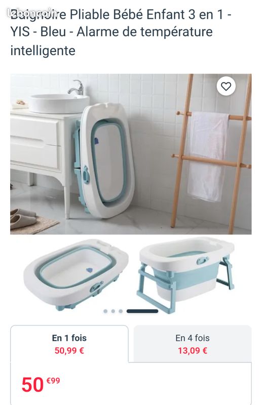 Baignoire pliante (image 1)
