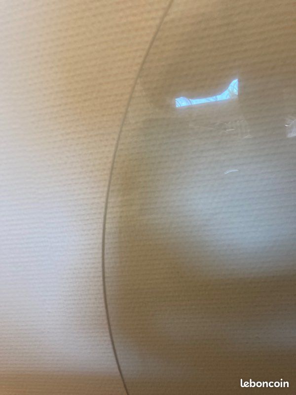 Plateau en verre ovale pour table (image 4)