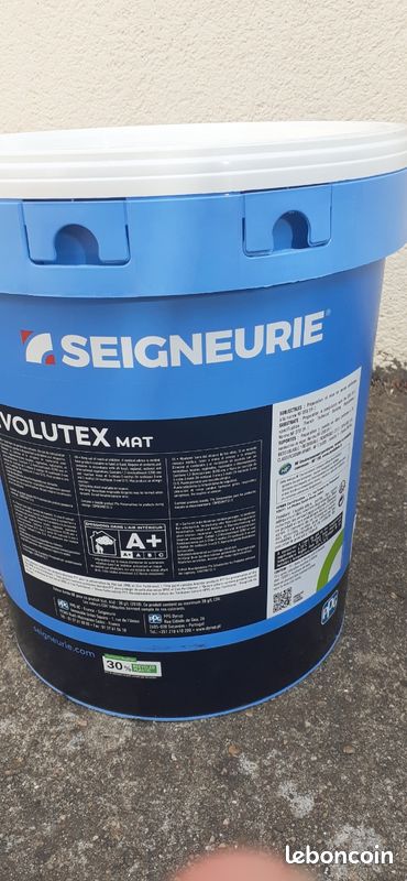 Peinture seigneurie Évolutex Blanc MAT, 15 L (image 6)