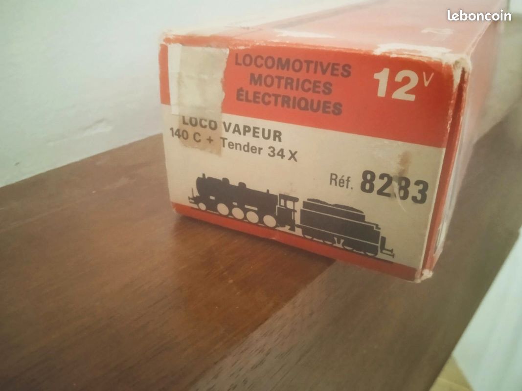 Jouef - Locomotive en boite - Vapeur 140 C 180, Verdun, ref 8283, Vente aux enchères : Jouets