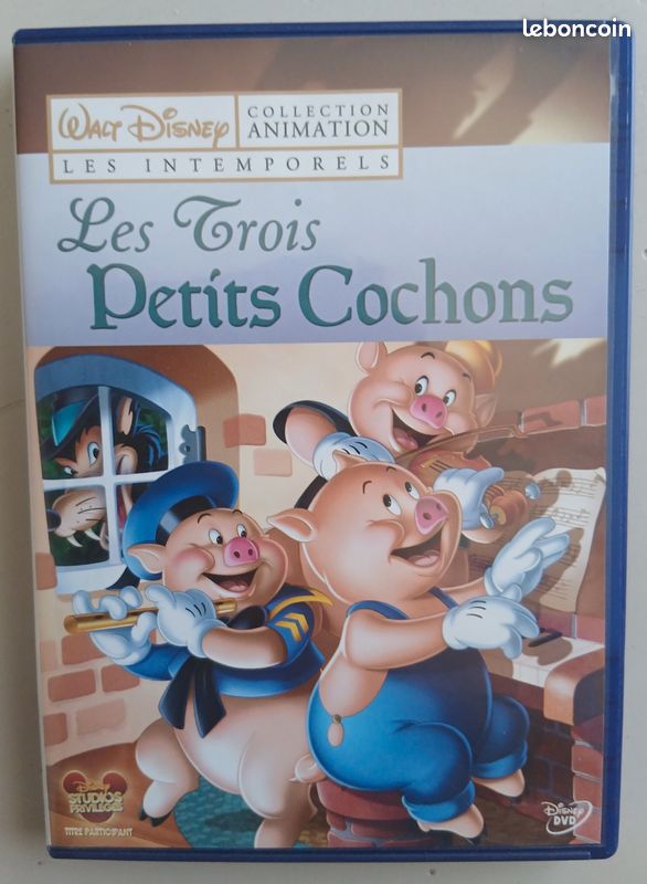 DVD Les trois petits cochons (image 1)