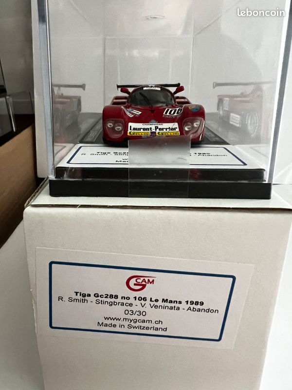 GCAM - 1:43 - Tiga Ford GC288 Le Mans 1989 #106