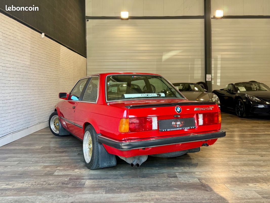 BMW e30 323i M tech 2.3 i 150ch Pont Autobloquant + boite inversée + BBS RM (image 4)