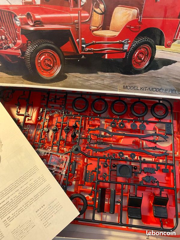 Fire jeep Italeri 722 (image 2)