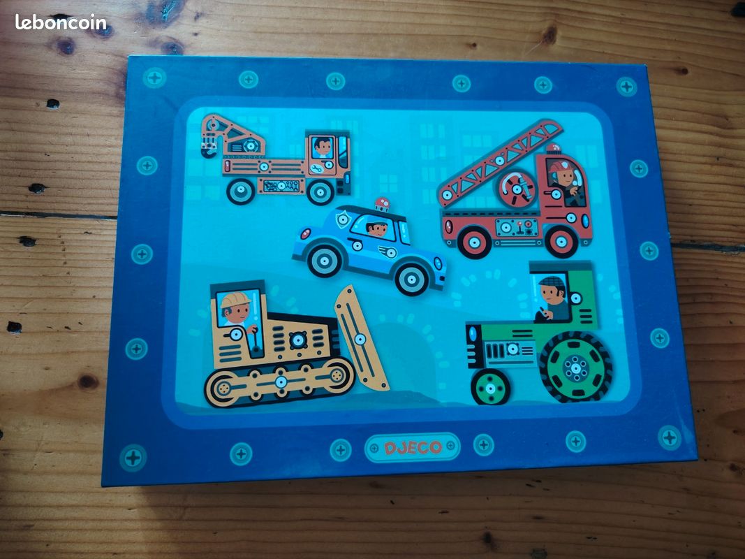 Djeco jeu de bricolage véhicule lot de 2 (image 2)