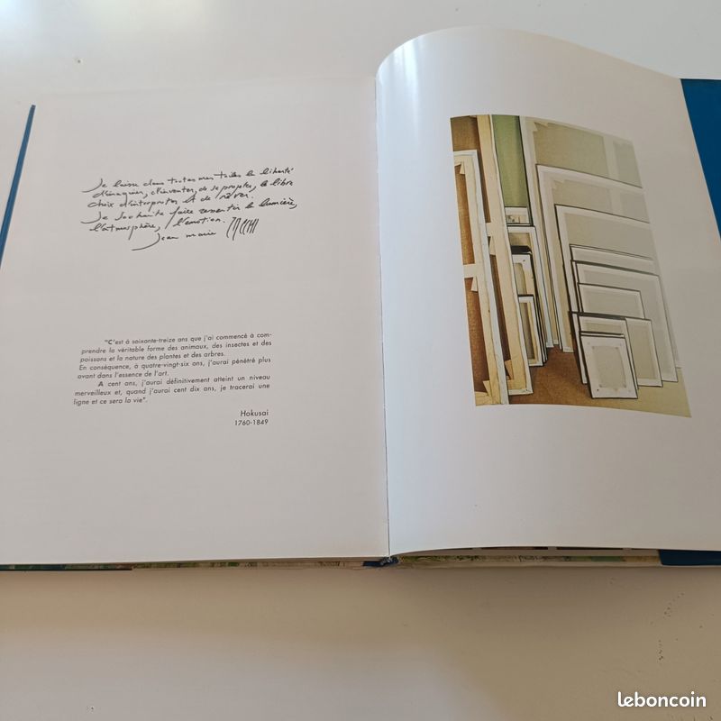 Dessin original du peintre Jean Marie Zacchi sur monographie (image 10)