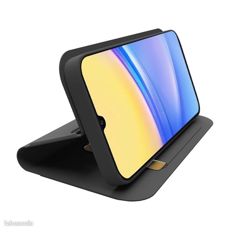 Etui Wallet Smooth pour Samsung Galaxy A16 Noir (image 2)
