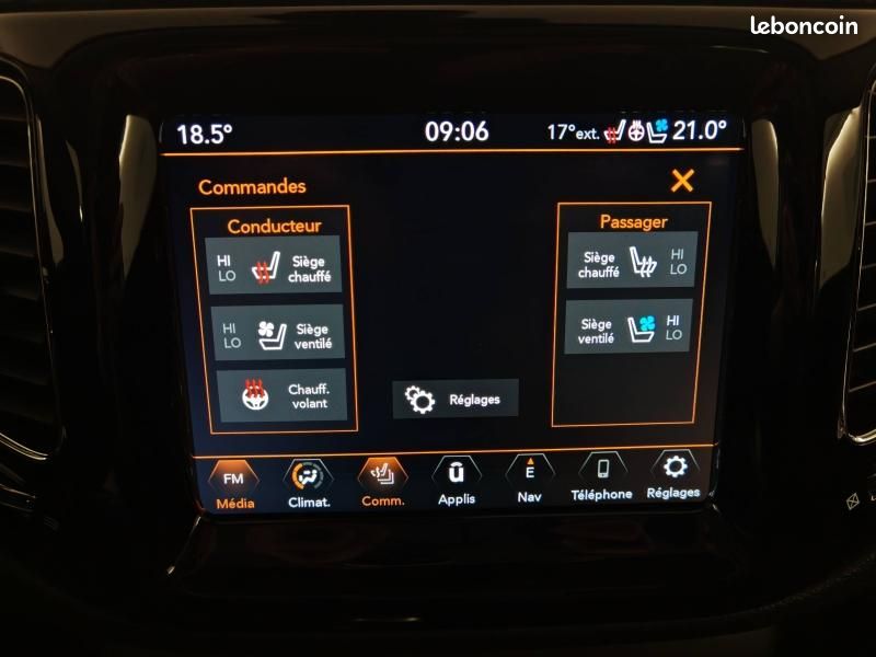 Jeep Compass 1.4 MultiAir II 140ch S Limited 4x2 (image 17)