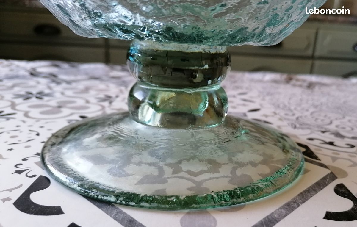 Grand bol / coupe à fruits en verre (image 3)