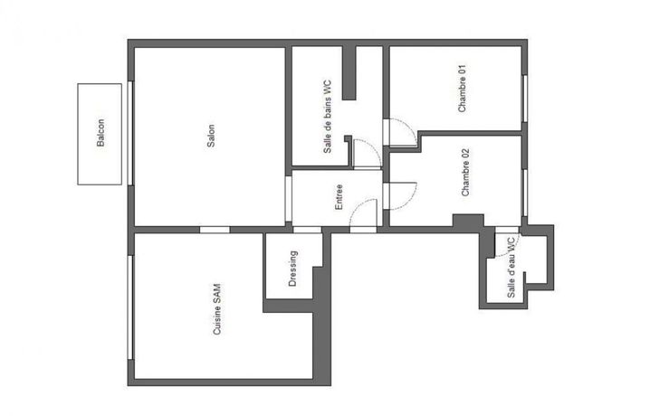 Appartement a louer garches - 4 pièce(s) - 87 m2 - Surfyn