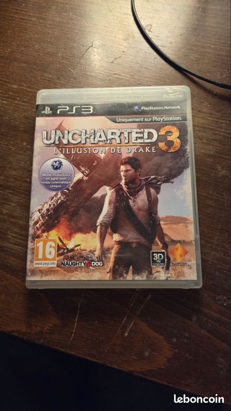 jeu UNCHARTED 3 L'ILLUSION DE DRAKE goty pour PS3 playstation 3 francais COMPLET