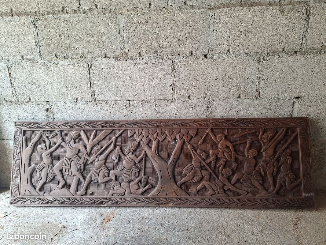 Bandeau bois sculpte (image 1)