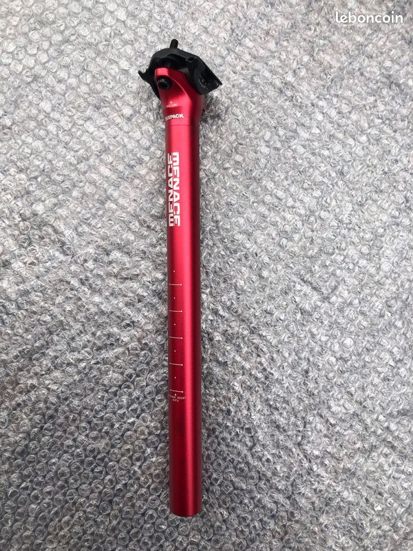 Tige Selle Vélo 25,4X400Mm Tube Selle Selle Vélo Rouge Léger